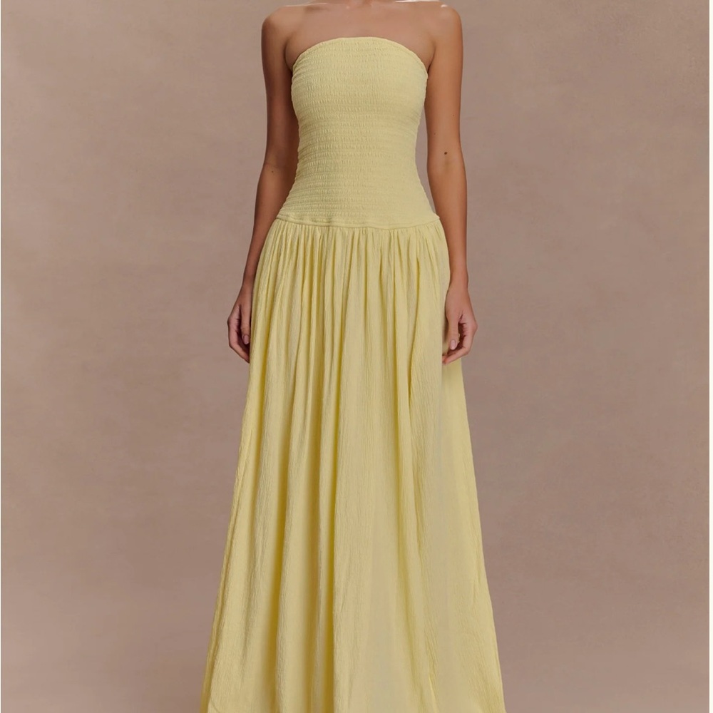 Meshki Strapless Maureen Maxi Dress